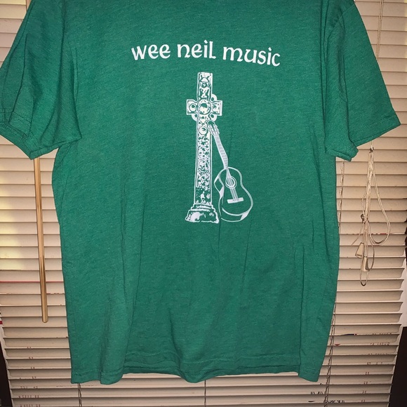 Irish Wee Neil Music double sided graphic T-shirt “some craic hi” sz Large - Picture 6 of 7